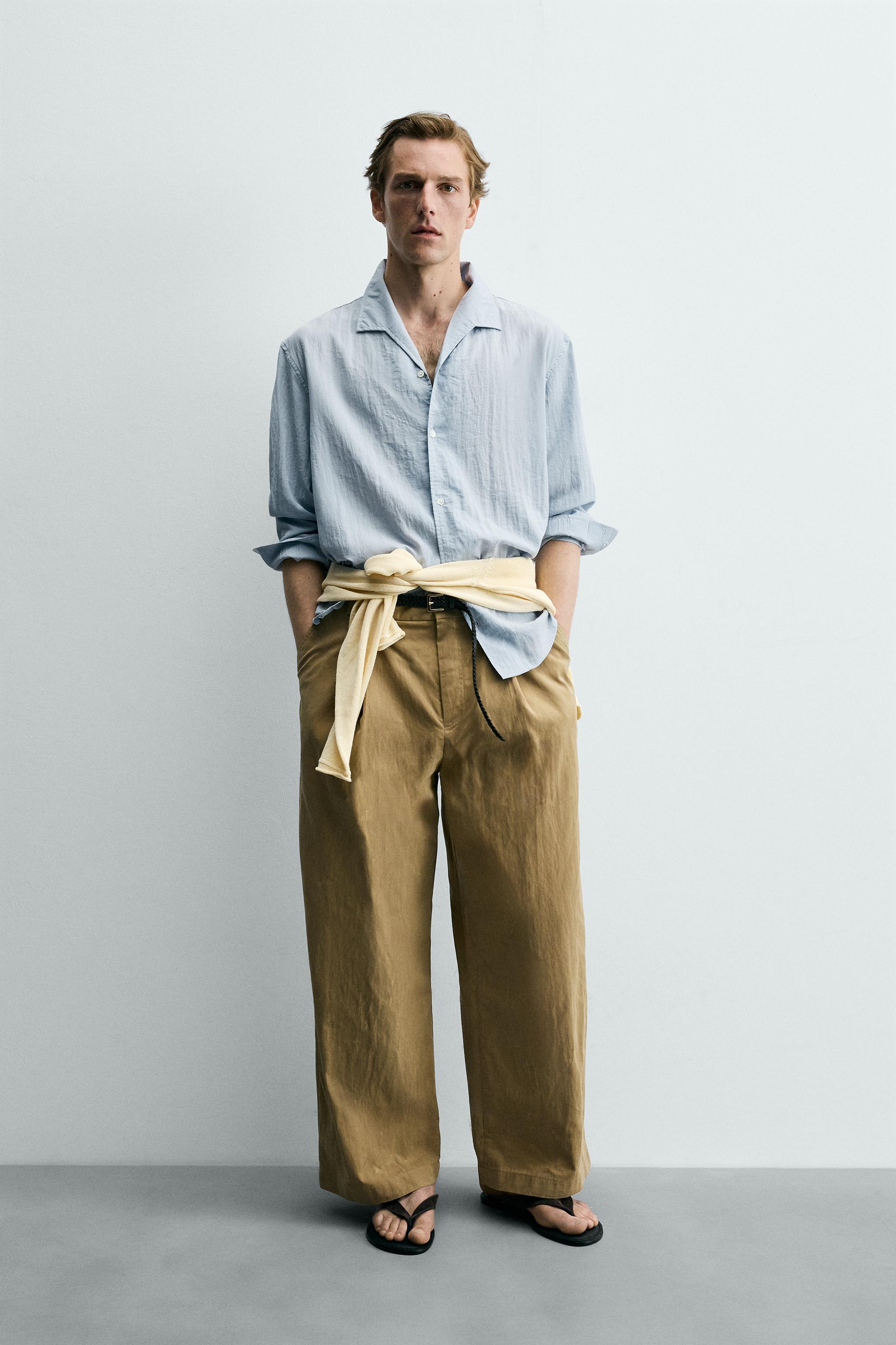 FLOWY TEXTURED SHIRT